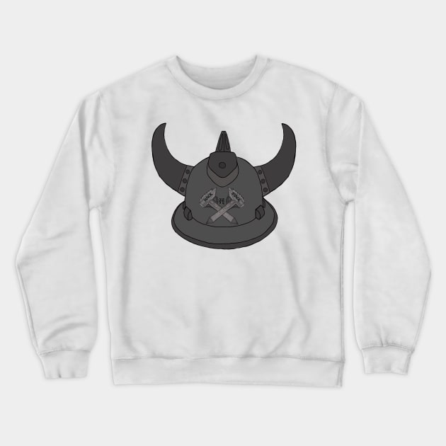 Hack n Stack Warrior helmet Crewneck Sweatshirt by HacknStack